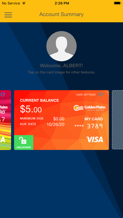 GPCU Cards Screenshot