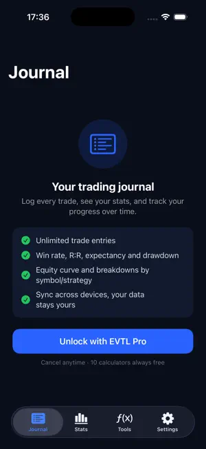 EV TRADING LABS screenshot 1