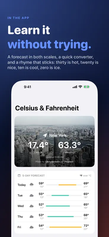 CelsiusFahrenheit screenshot 2 of 5