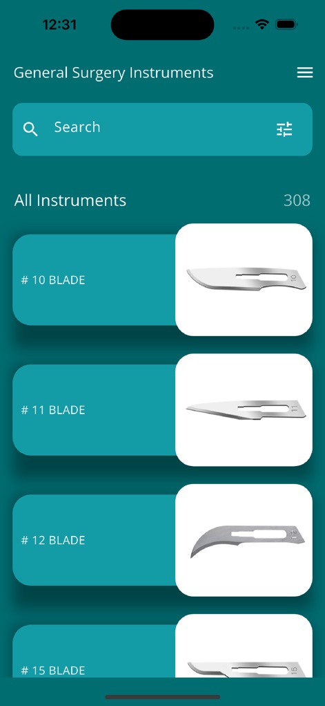 General Surgery Instruments - Medical App | MWM