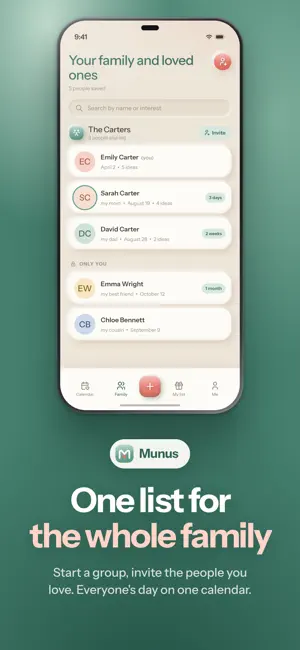 Munus: Wishlist & Dates screenshot 4