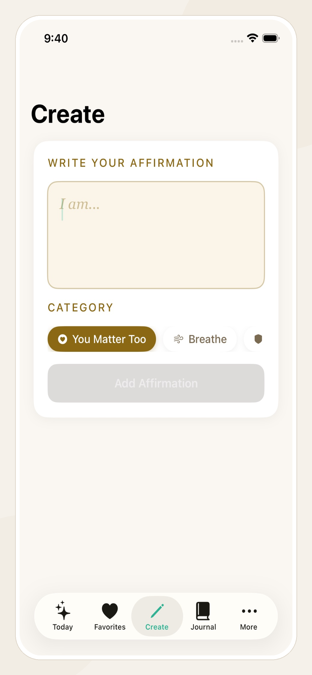 Dear Affirmations