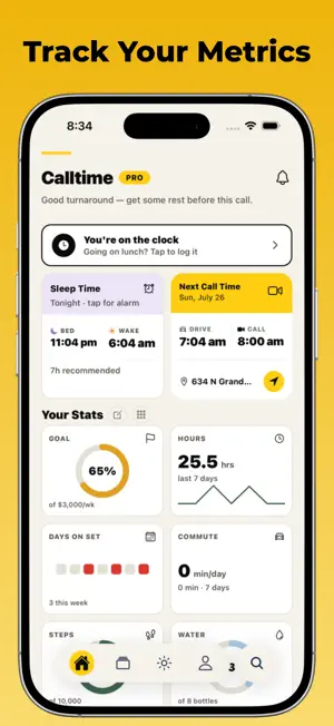 CallTime: Call Sheets & Pay screenshot 1