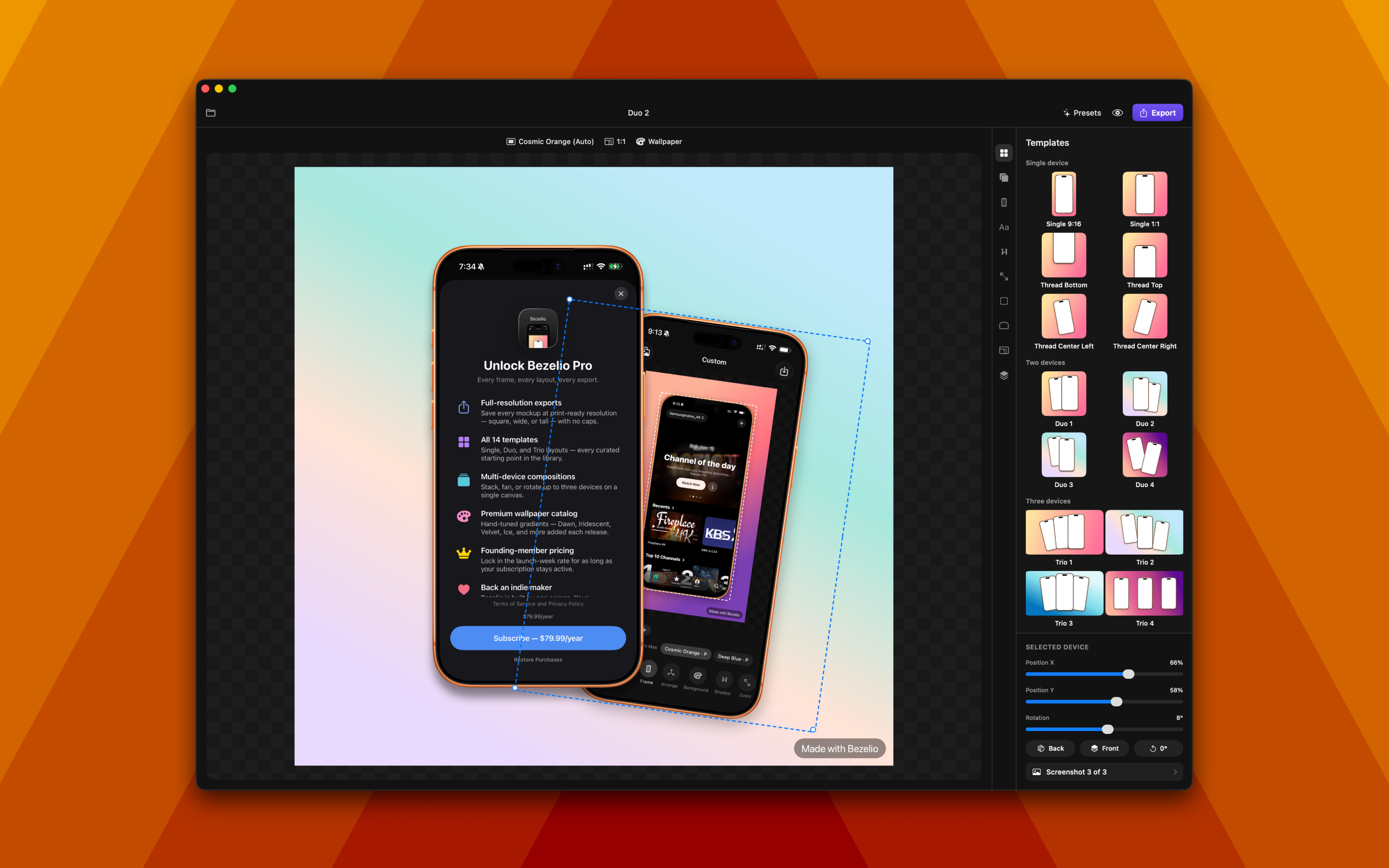 App Mockup Maker: Screenlume