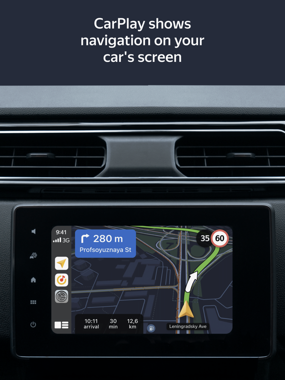 Screenshot #5 pour Yandex Navi – navigation, maps