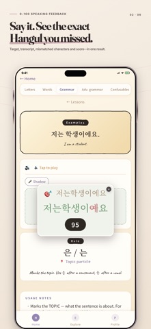 Hannip — Learn Korean Daily iPhone screenshot