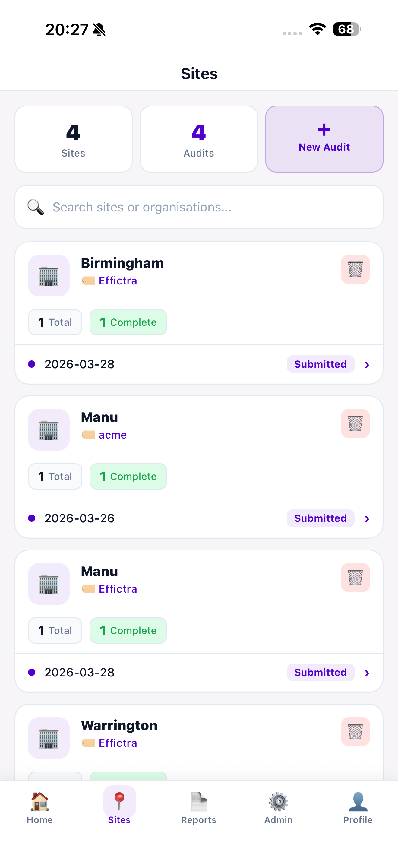 ESOS Audit App