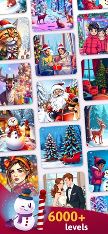 Aesthetic Art Christmas Color iPhone screenshot
