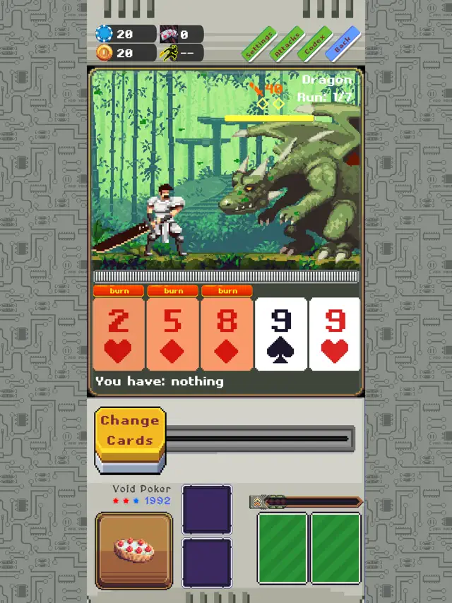 Void Poker 1992 screenshot 8