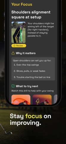 Ryform Golf: AI Swing Analyser screenshot