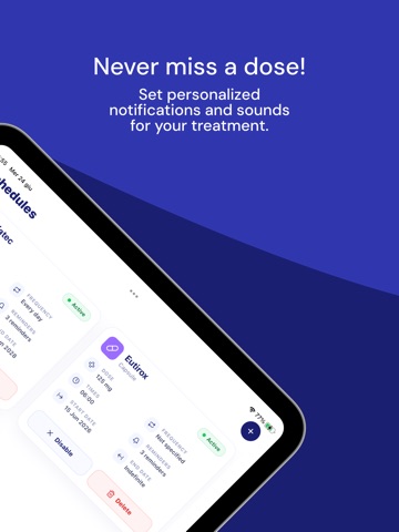 Dosly - Pill Reminder iPad screenshot