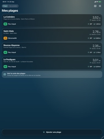 Plouf Check! Marée, Eau, Plage iPad screenshot 3