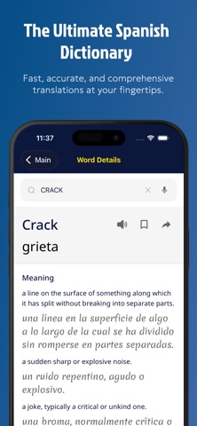 Spanish Dictionary: Translate+ screenshot