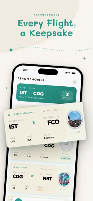 AeroMemories: Flight Log screenshot 1