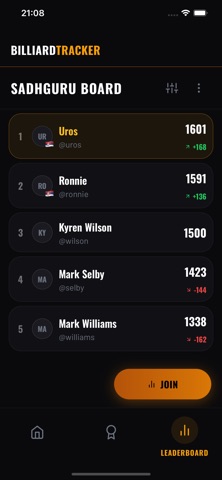 Billiard Tracker Screenshot 8 of 8