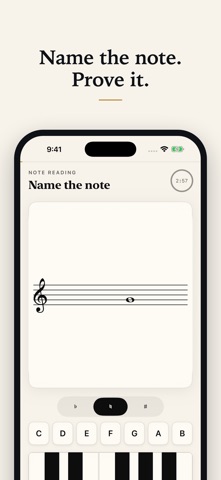 Clef: Sight Reading Trainer Screenshot 3 of 5
