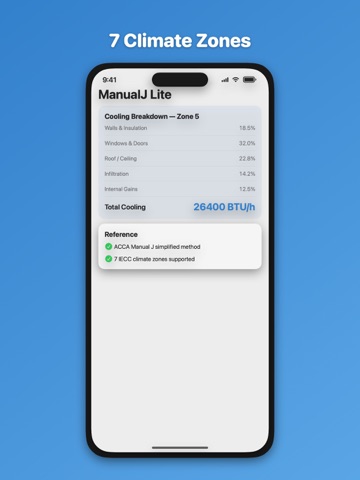 ManualJ Lite iPad screenshot