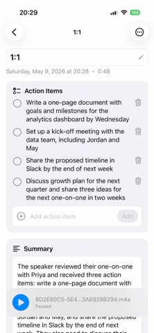 MemoMind: Voice Notes Screenshot 2 of 3