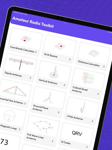 Amateur Radio Toolkit 2025 iPad screenshot