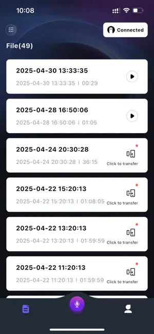 OEQ AI RECORDER screenshot 1