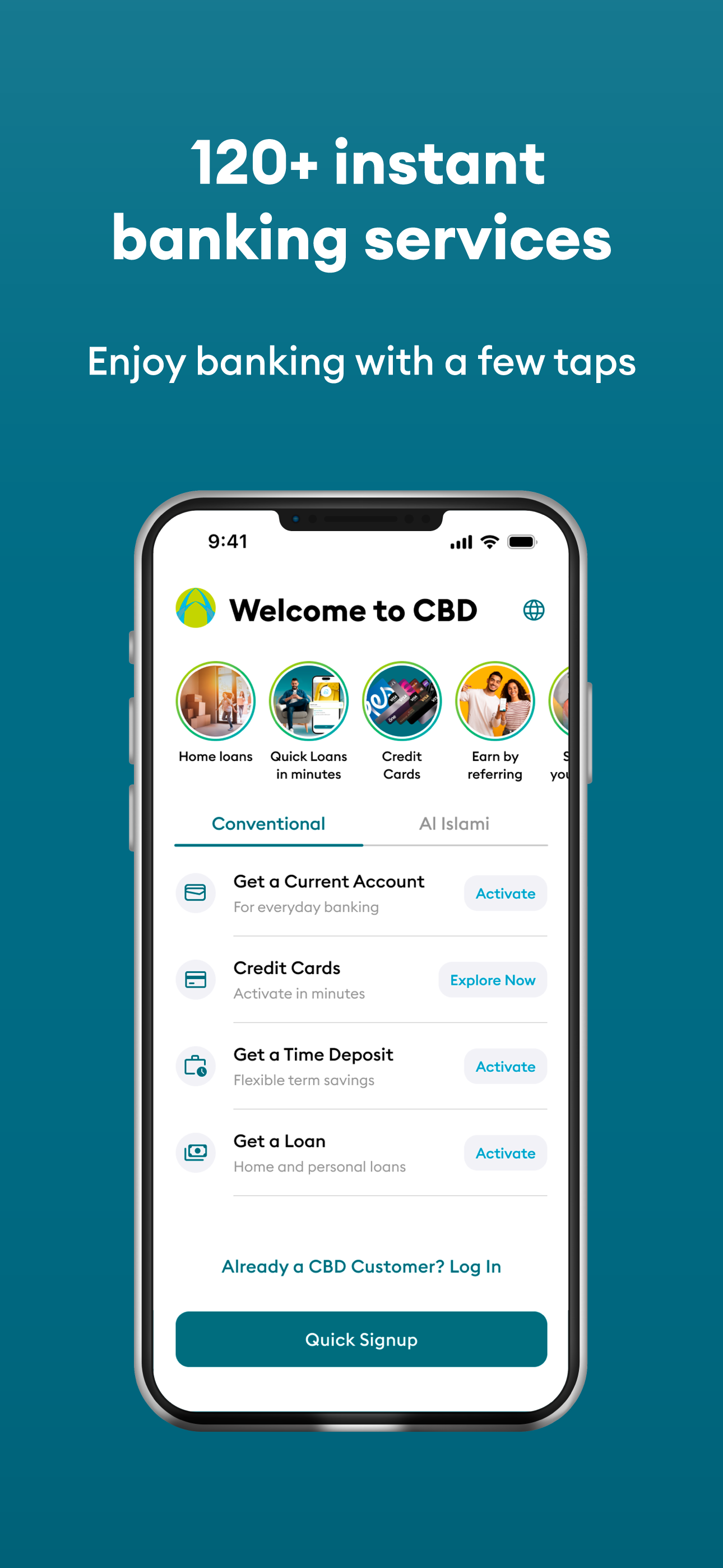 CBD - Instant digital banking