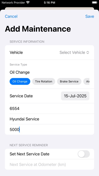 MyCarLog: Vehicle Tracker screenshot-6