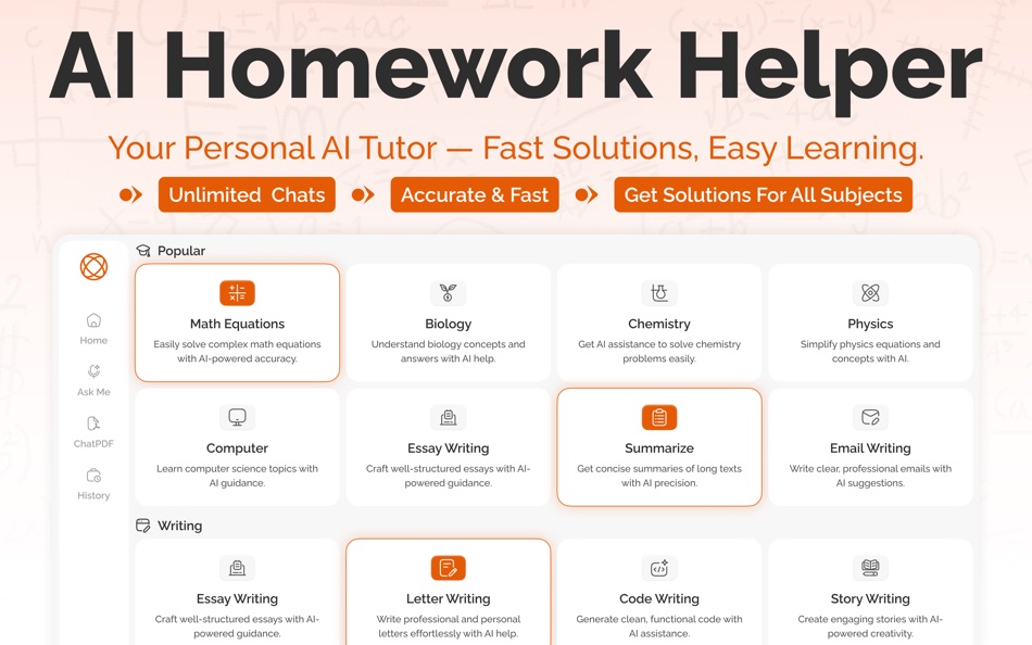 #1. AI Homework Helper-Math Solver (macOS) Podle: App Titans