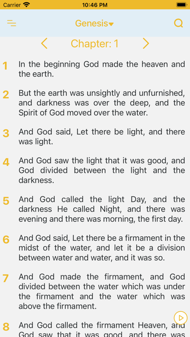 Eastern Orthodox Bible (EOB) Screenshot