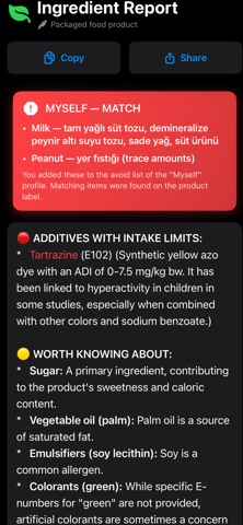 ClearBite AI: Food Scanner Screenshot 6 of 9