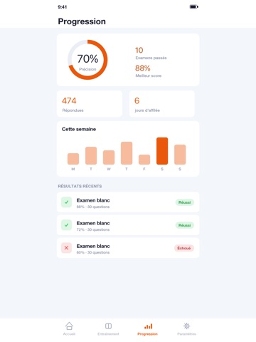 QCM BTS MCO 2026 Management iPad screenshot