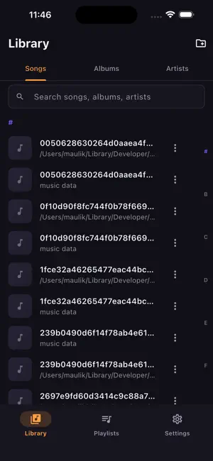 Offline Music Player: Audio screenshot 2