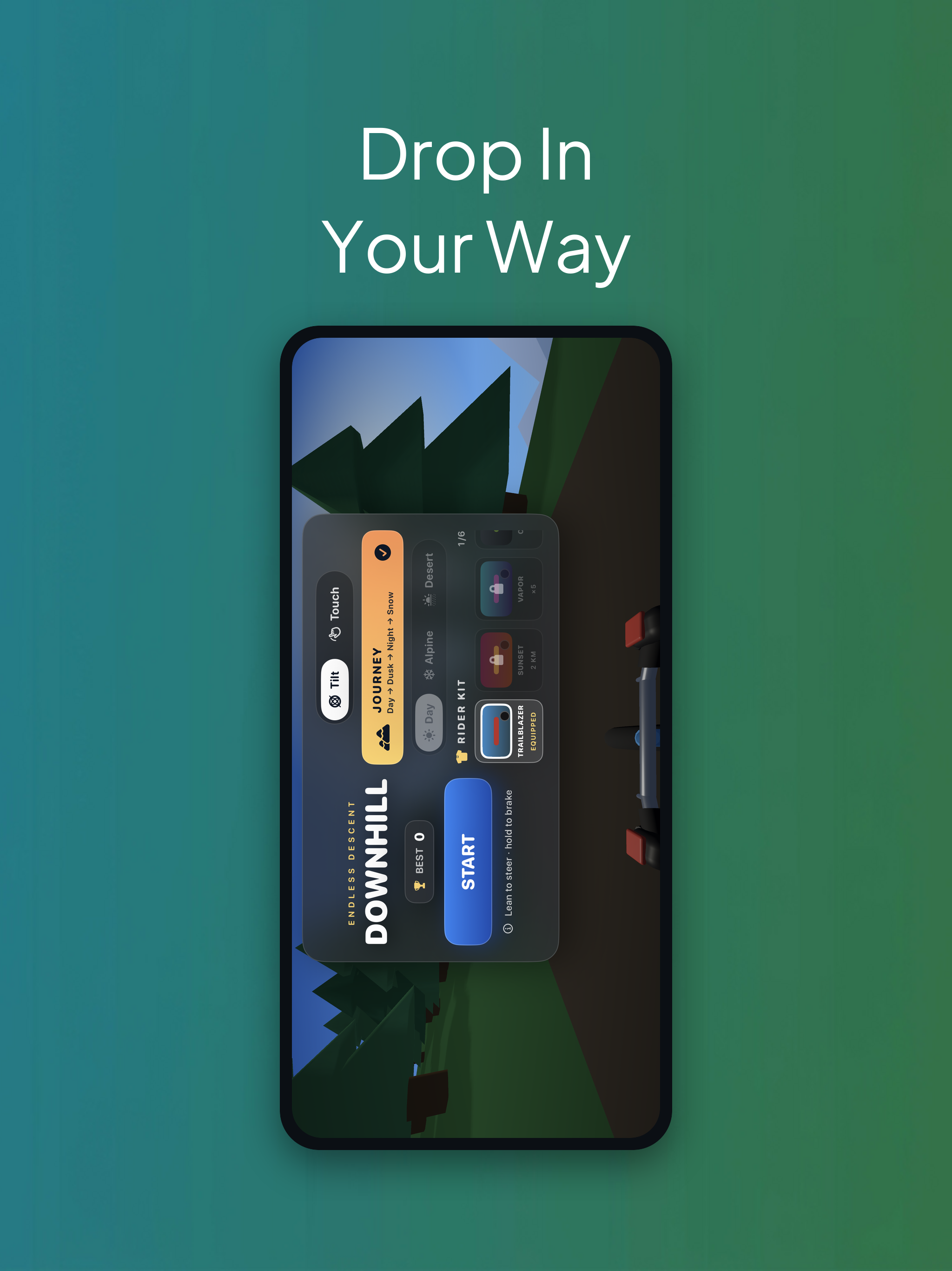 Downhill Dodge - Survival screenshot 8