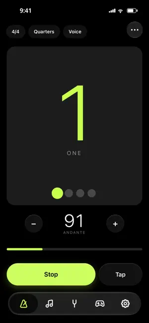 Batuta: Metronome & Tuner screenshot 1