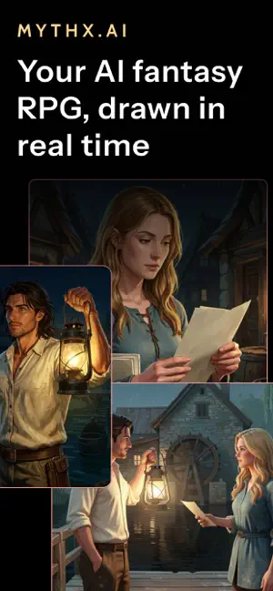 Mythx: AI Fantasy Dungeon RPG screenshot 1