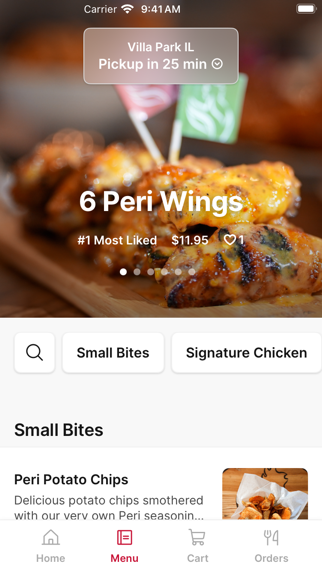 The Port of Peri Peri To Go iPhone screenshot 2 - Food & Drink app