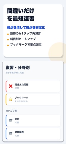 簿記実務検定試験 合格ドリル iPhone screenshot