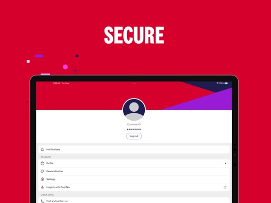 Westpac One NZ Mobile Banking iPad screenshot 4 - Finance app
