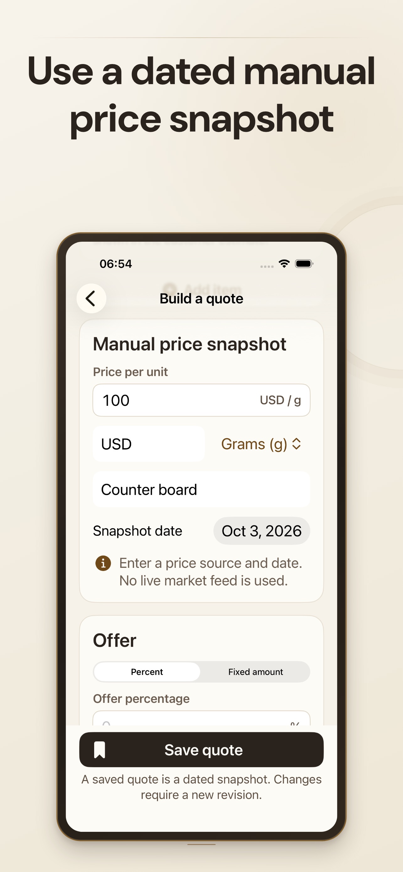 Screenshot 3 of Gold Calculator: Buyer Desk