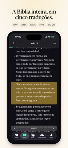 Semente - Devocional Diário Screenshot 5 of 7