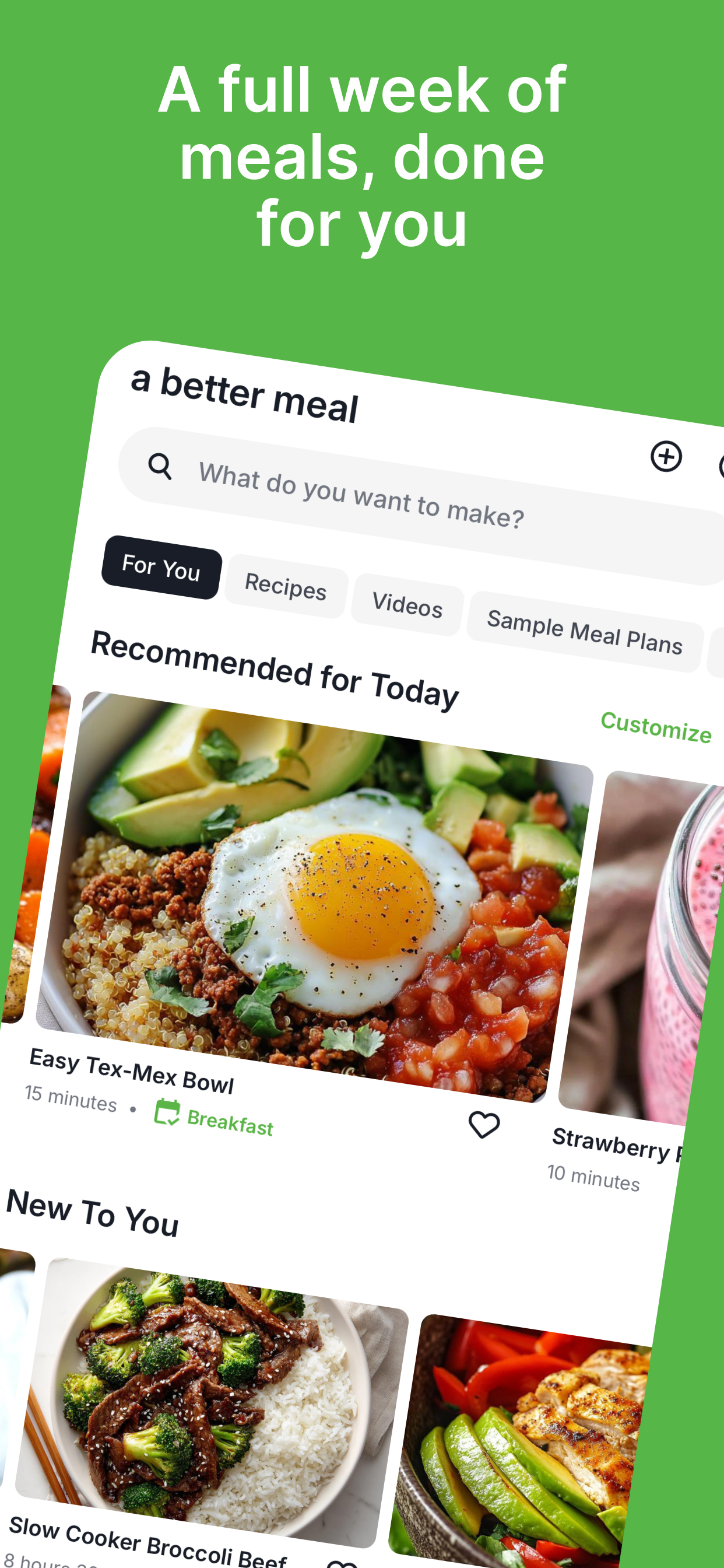 a better meal: Dinner Planner screenshot 3