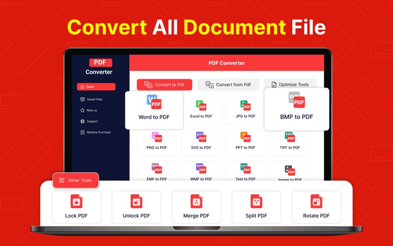 PDF Converter Reader & Expert iPhone screenshot