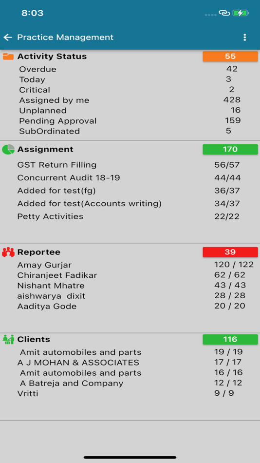 #4. Simplify Practice (iOS) Podle: VRITTI SOLUTIONS LIMITED