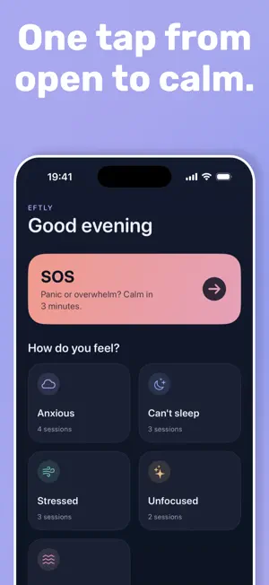 Eftly: EFT Tapping Therapy screenshot 2