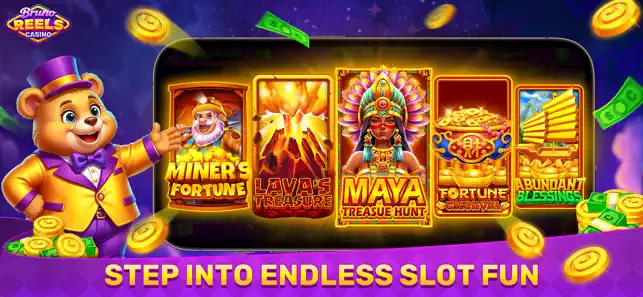 Bruno Reels Casino iPhone screenshot 4