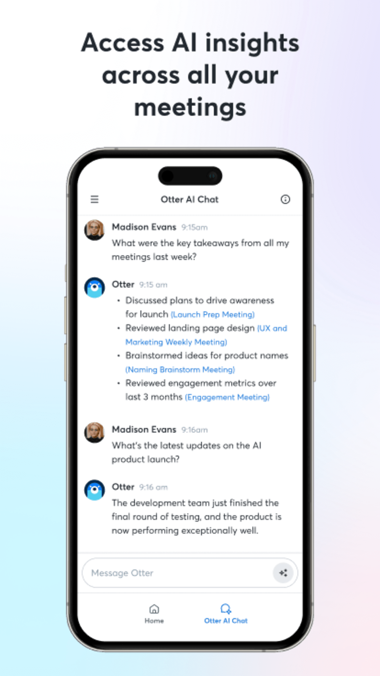 Otter Transcribe Voice Notes screenshot 6