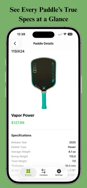 Pickleball Paddle Finder screenshot 2