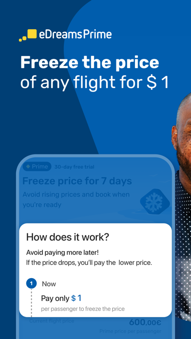 eDreams: Flights, hotels, cars Screenshot