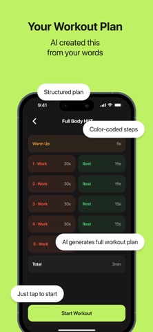Quick HIIT & Tabata Timer Screenshot 3 of 5