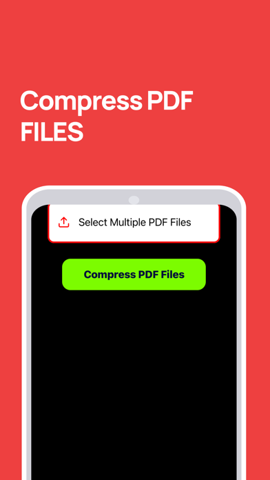 pdf compressor. Screenshot