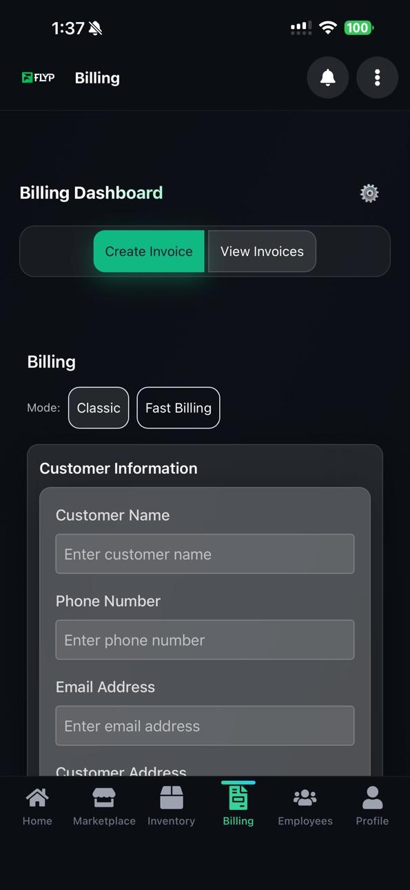 iPhone screenshot